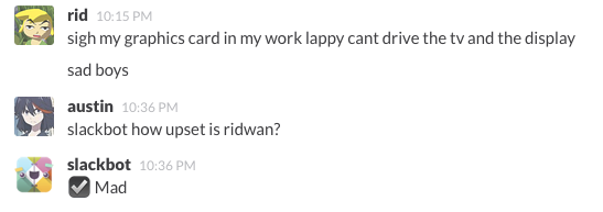 Ridwan getting upset